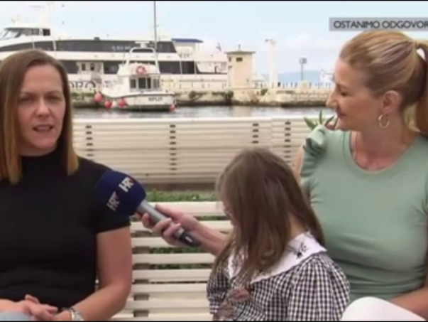 Naša manekenka Marija u Dobro jutro Hrvatska